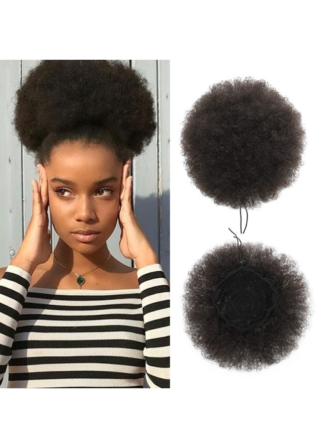 SHINEDOWN Afro Puff Ponytail for Black Women, Drawstring Ponytail Extension, Synthetic Hair Extensions Wig, Suitable for Women to Wear, with a Clip-on Design